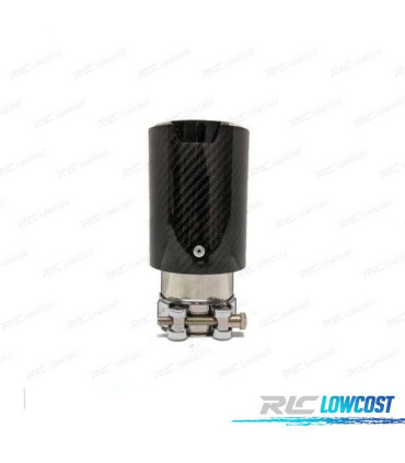 TERMINALE SCARICO POSTERIORE BMW LOOK M CARBONIO