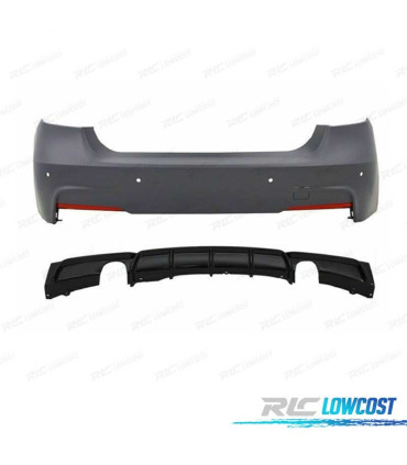PARAURTI POSTERIORE PER BMW F31 11-18 LOOK M PERFORMANCE PDC