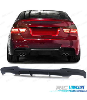DIFFUSORE BMW E90 04-12 LOOK M PERFORMANCE NERO LUCIDO