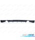 DIFFUSORE PER BMW F30 F31 11-15 LOOK M-PERFORMANCE IN CARBONIO DOPPIA USCITA