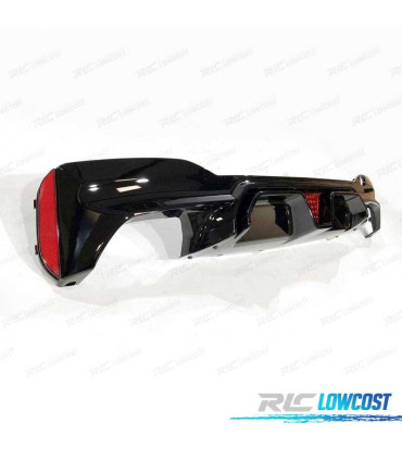DIFFUSORE BMW G30 G31 17- LOOK M5 CS NERO LUCIDO