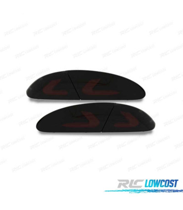FANALI SEAT LEON 2 05-09 CARDNA FULL LED FUMÉ