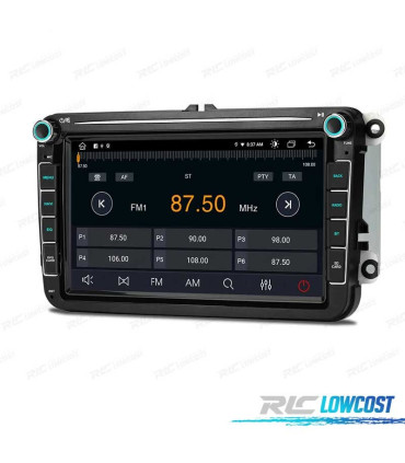 RADIO GPS ANDROID 11 PER VOLKSWAGEN VW SEAT SKODA OCTACORE 4GB RAM 64GB ROM