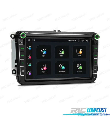 RADIO GPS ANDROID 11 PER VOLKSWAGEN VW SEAT SKODA OCTACORE 4GB RAM 64GB ROM