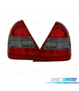 FANALI MERCEDES CLASSE C W202 93-00 ROSSO AFFUMICATO