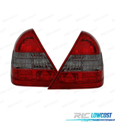 FANALI MERCEDES CLASSE C W202 93-00 ROSSO AFFUMICATO