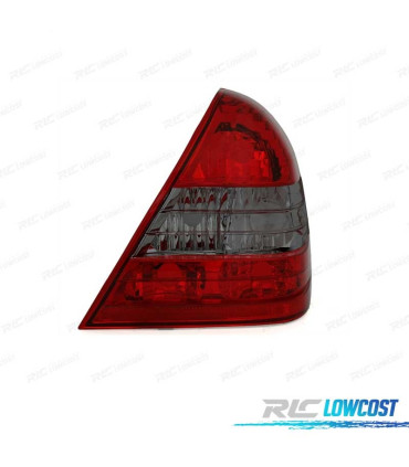 FANALI MERCEDES CLASSE C W202 93-00 ROSSO AFFUMICATO