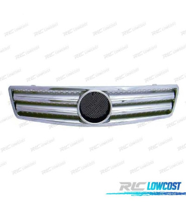GRIGLIA PER MERCEDES CLASSE SL R129 89-98 CROMATO-ARGENTO