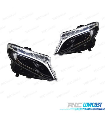 FARI MERCEDES CLASSE V W447 VITO 14-20 FULL LED