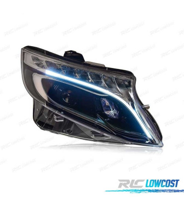 FARI MERCEDES CLASSE V W447 VITO 14-20 FULL LED