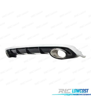 DIFFUSORE AUDI A6 4G 11-14 LOOK RS + TERMINALI DI SCARICO