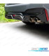 DIFFUSORE PER BMW G30 G31 17- LOOK M5 CS NERO LUCIDO IN CARBONIO