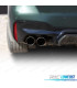 DIFFUSORE PER BMW G30 G31 17- LOOK M5 CS NERO LUCIDO IN CARBONIO