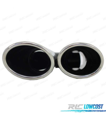 DIFFUSORE AUDI A6 4G 10- LOOK S6 + TERMINALI DI SCARICO