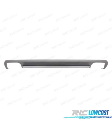DIFFUSORE AUDI A6 4G 10- LOOK S6 + TERMINALI DI SCARICO