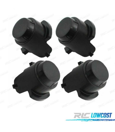 KIT 4 COPRIMOZZI 18MM FORO PARKTRONIC AUDI VOLKSWAGEN VW SKODA SEAT MERCEDES
