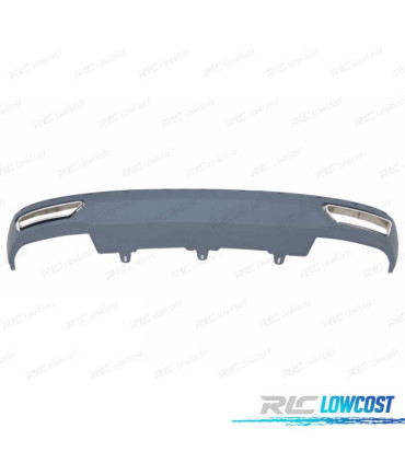 DIFFUSORE AUDI A6 4G 12-14 LOOK S6 + TERMINALI