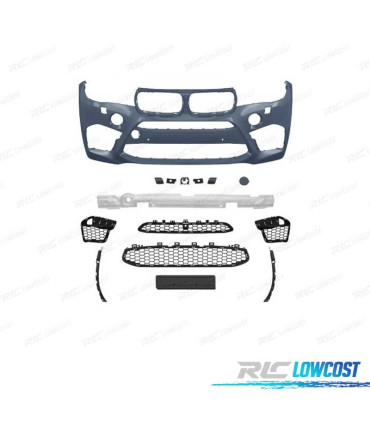 PARAURTI ANTERIORE PER BMW X6 F16 14- PDC SRA LOOK X6M