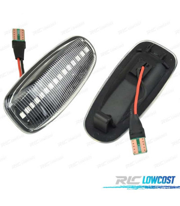 FRECCIE DINAMICHE A LED MERCEDES R170 R171 W163 W202 W210 W208 W638 FONDO NERO