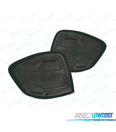 FANALI MERCEDES W164 09-11 A LED BAR SCURI
