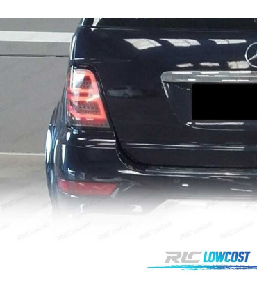 FANALI MERCEDES W164 09-11 A LED BAR SCURI