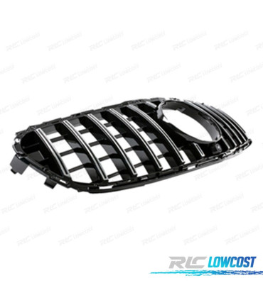 GRIGLIA MERCEDES CLASSE E W212 13-16 LOOK PANAMERICANA GT NERO LUCIDO CROMATO