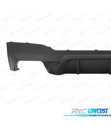 DIFFUSORE BMW G30 G31 17- LOOK M5 NERO OPACO