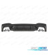 DIFFUSORE BMW G30 G31 17- LOOK M5 NERO OPACO