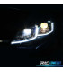 FARI VOLKSWAGEN VW GOLF 7 12-17 DRL DINAMICI NERI LOOK 7.5 R LINE