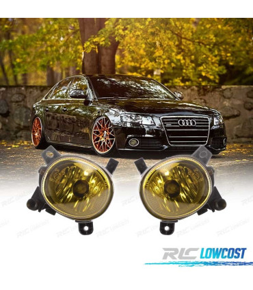 FARI ANABBAGLIANTI GIALLI AUDI VOLKSWAGEN VW 07-15