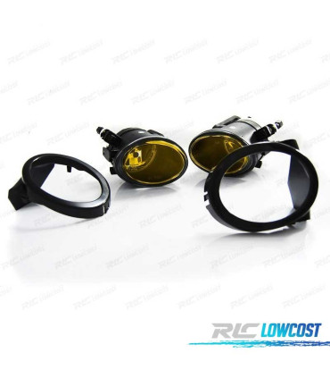 FARI ANABBAGLIANTI PARAURTI M BMW E46 98-06, E39 95-03 VETRO GIALLO