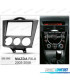 CORNICE NERA LUCIDA RADIO 2-DIN PER MAZDA RX-8 03-08 ARIA CONDIZIONATA MANUALE