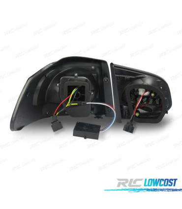 FANALI VOLKSWAGEN VW GOLF 6 FULL LED FUMÉ FRECCIA DINAMICA