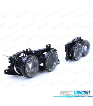 FARI BMW E34 88-95 E32 86-94 FONDO NERO