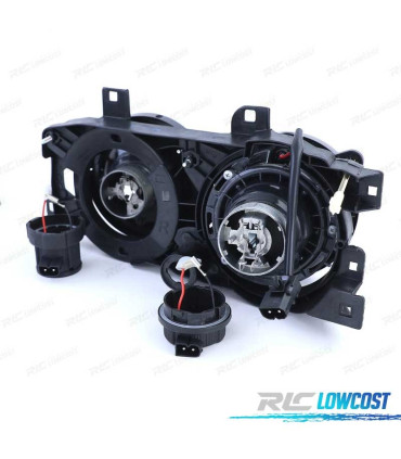 FARI BMW E34 88-95 E32 86-94 FONDO NERO