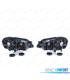 FARI PER VOLKSWAGEN VW POLO 9N3 05-09 COLORE NERO OPACO