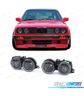 FARI BMW SERIE 3 E30 82-94 FONDO NERO