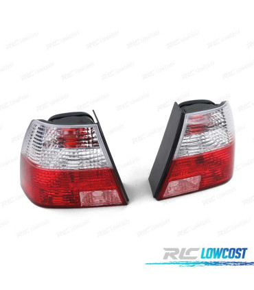 FANALI VOLKSWAGEN VW BORA 98-05 ROSSO BIANCO