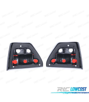 FANALI PER VOLKSWAGEN VW GOLF 2 83-91- ROSSO BIANCO