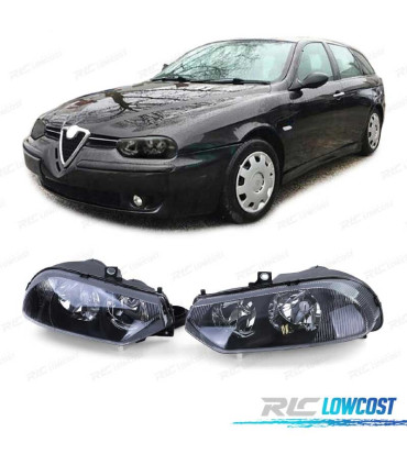 FARI ALFA ROMEO 156 97-03 FONDO NERO