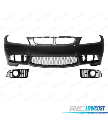PARAURTI ANTERIORE BMW E90 E91 05-08 LOOK M3 PDC LAVAFARI