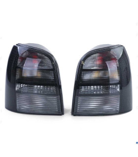 FANALI AUDI A4 B5 AVANT 94-01 VETRO OPACO NERO