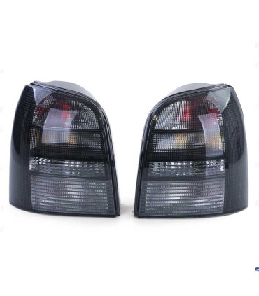 FANALI AUDI A4 B5 AVANT 94-01 VETRO OPACO NERO