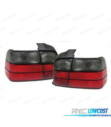 FANALI BMW E36 90-97 ROSSO AFFUMICATO LOOK M3