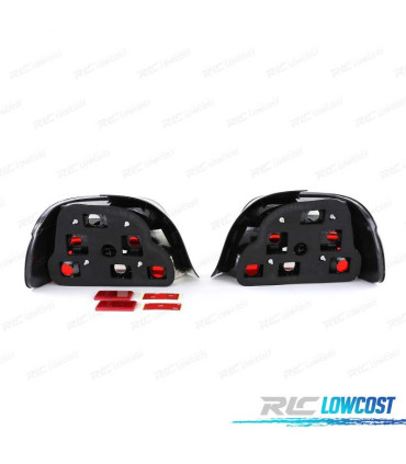 FANALI PER BMW SERIE 5 E39 95-00 FUMÈ ROSSO