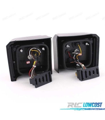 FANALI A LED VOLKSWAGEN VW T4 90-03 ROSSO BIANCO BARRE A LED