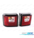 FANALI A LED VOLKSWAGEN VW T4 90-03 ROSSO BIANCO BARRE A LED