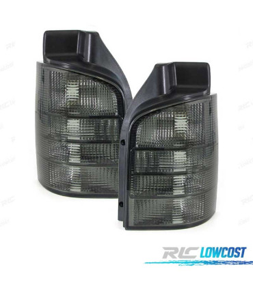 FANALI VOLKSWAGEN VW TRANSPORTER T5 1P 03-09 FONDO CROMATO AFFUMICATO