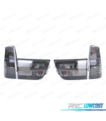 FANALI BMW X5 E53 99-03 NERO LED