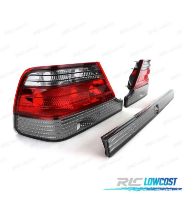 FANALI MERCEDES CLASSE S W140 94-98 ROSSO AFFUMICATO